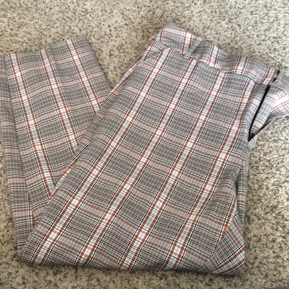 Plaid trousers